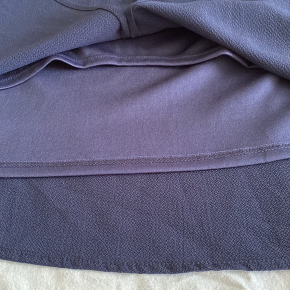 Monteau NWT midi skirt fully lined elastic back front slit covered buttons - Picture 6 of 10